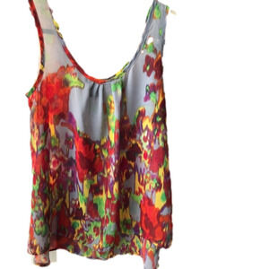 Apostrophe Sheer Tank